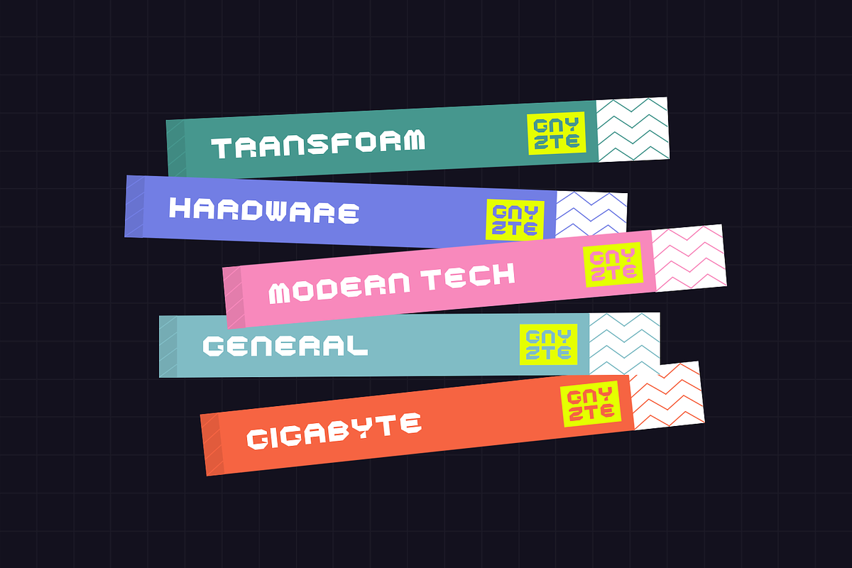 Genezyte - Monospaced Display Font, a Font by Pixesia Studio (Photo 6 of 9)