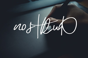 nostrud font, a Script Font by Mariyana