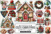 Cozy Christmas Vibes Clipart Bundle, an Illustration by RobertsArt (Thumbnail 1 of 7)