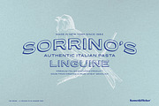 The Drake - A Vintage Shadow Font, a Sans Serif Font by Komet & Flicker (Thumbnail 6 of 14)