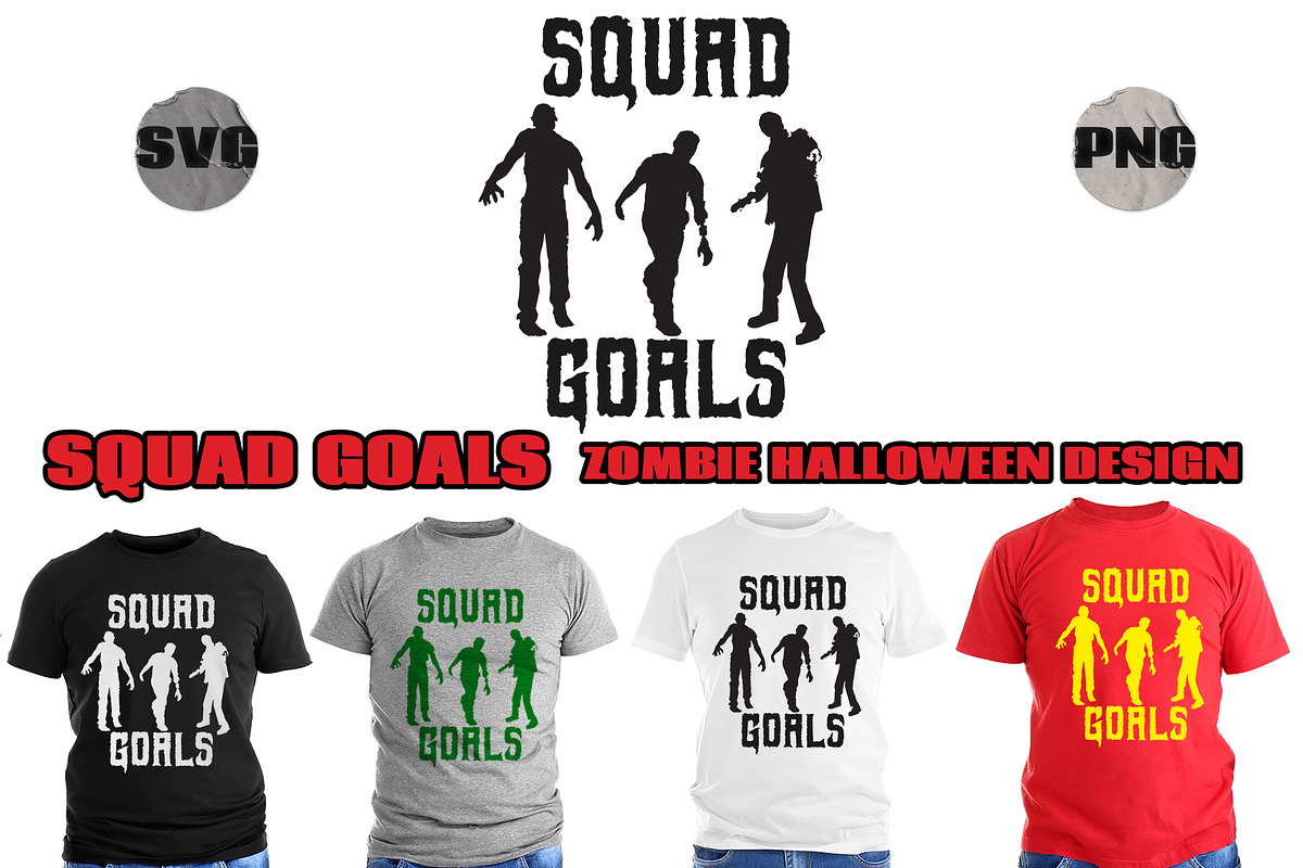 Zombie Halloween Clipart Vector SVG, an Object Graphic by AlexandHer Digital Art (Photo 4 of 5)