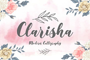 Clarisha Font Duo, a Script Font by Locomotype (Thumbnail 1 of 7)