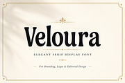 Veloura, a Serif Font by Wow Magic (Thumbnail 1 of 3)