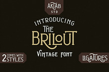 Brilout Display Font