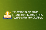 Easter Sacred Typeface, a Handwritten Font by Seemly Fonts (Thumbnail 5 of 6)