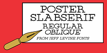 Poster Slabserif JNL