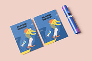 A4 FLYER MOCKUP, a Print Template by safrizalstudio (Thumbnail 7 of 7)