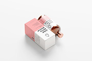 Syrup Bottle and Box Mockups, a Packaging Mockup by MockupFree.Net (Thumbnail 10 of 12)