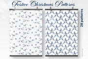 Festive Christmas patterns, a Decorative Illustration by LanaDzi (Thumbnail 14 of 25)
