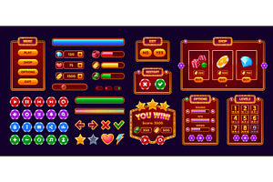 Casino gambling game interface, a Technology Illustration by Buch&Bee