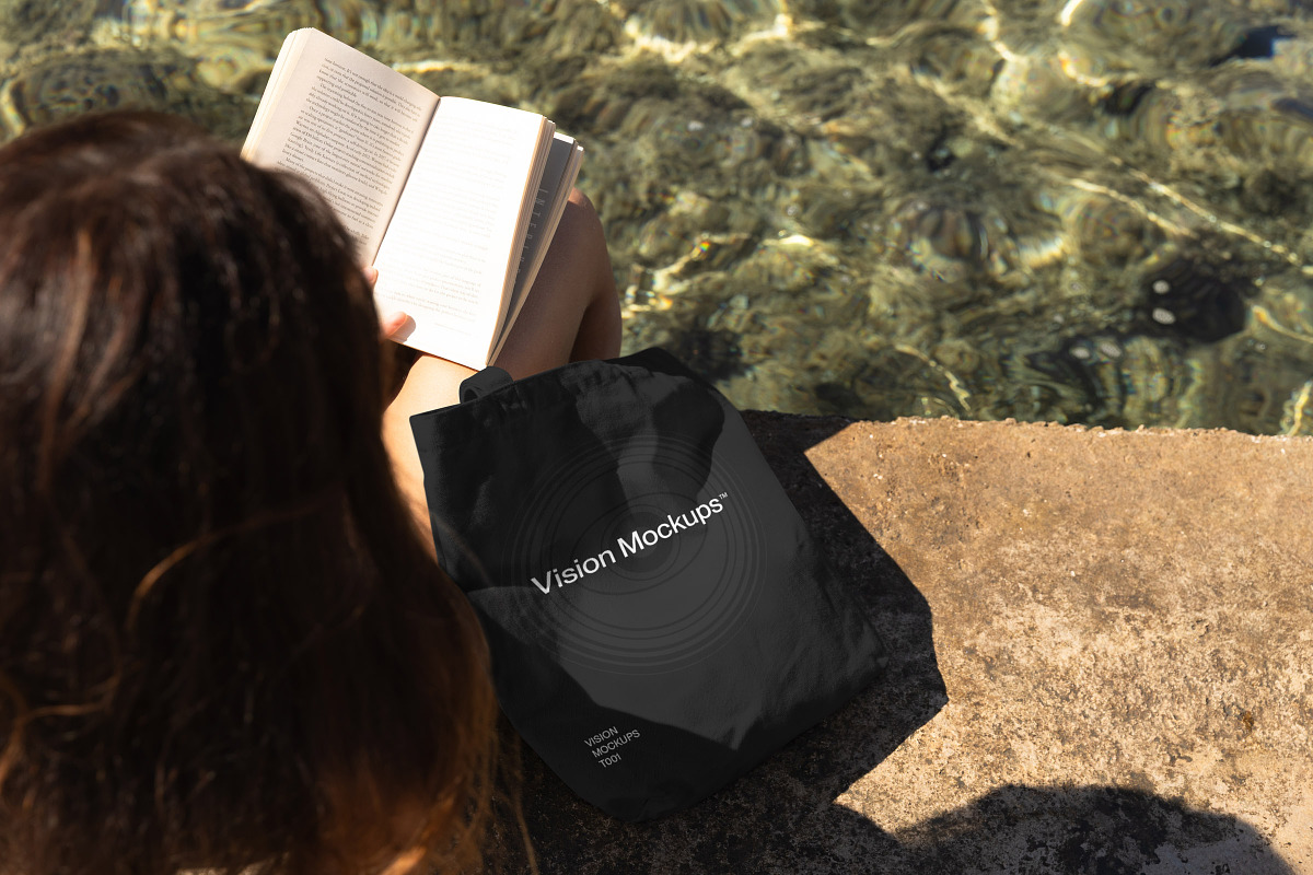 Vision T001 - Totebag Mockup, a Household Mockup by Vision Mockups (Photo 2 of 2)