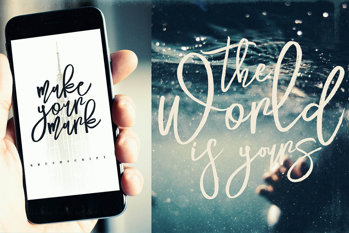 SALE Handwritten Script Fonts, a Script Font by Cruzine (Photo 32 of 57)