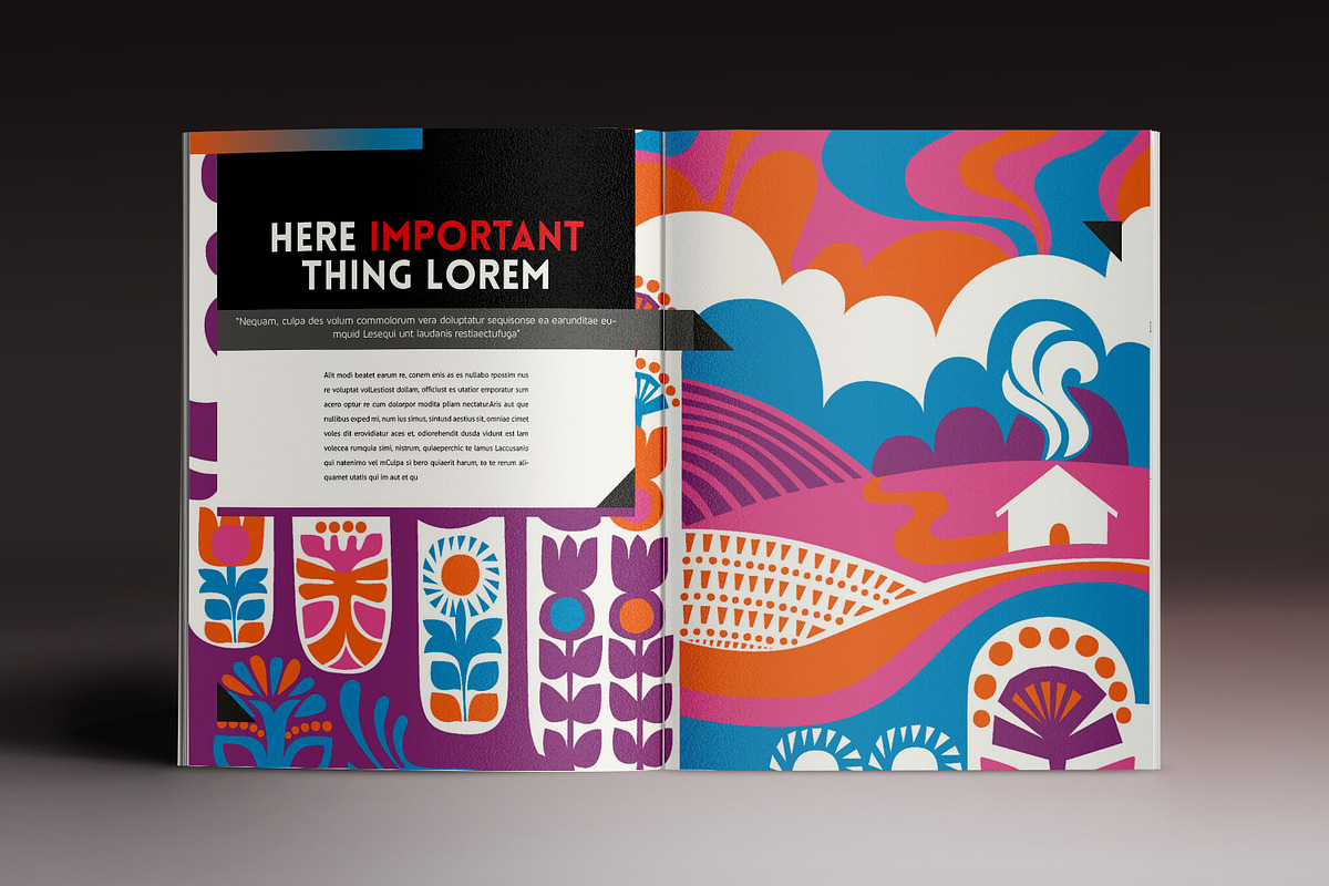 Design Magazine 4, a Magazine Template by Luuqas Design (Photo 5 of 15)