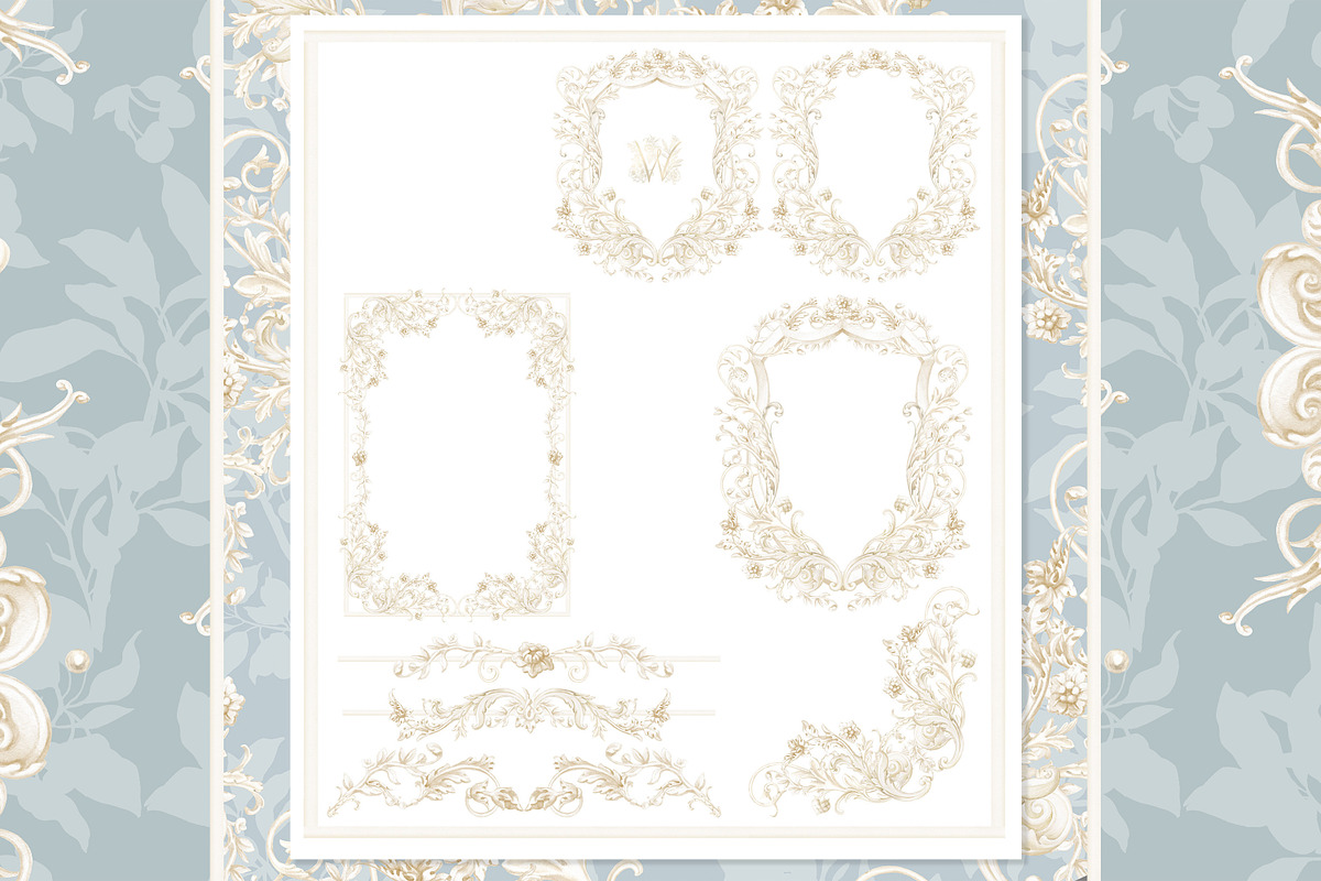 Family royal Crest Watercolor, a Decorative Illustration by WonderWonder (Photo 5 of 11)
