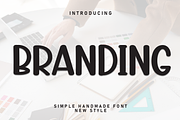 Branding | Script Font, a Script Font by Scratchones (Thumbnail 1 of 8)