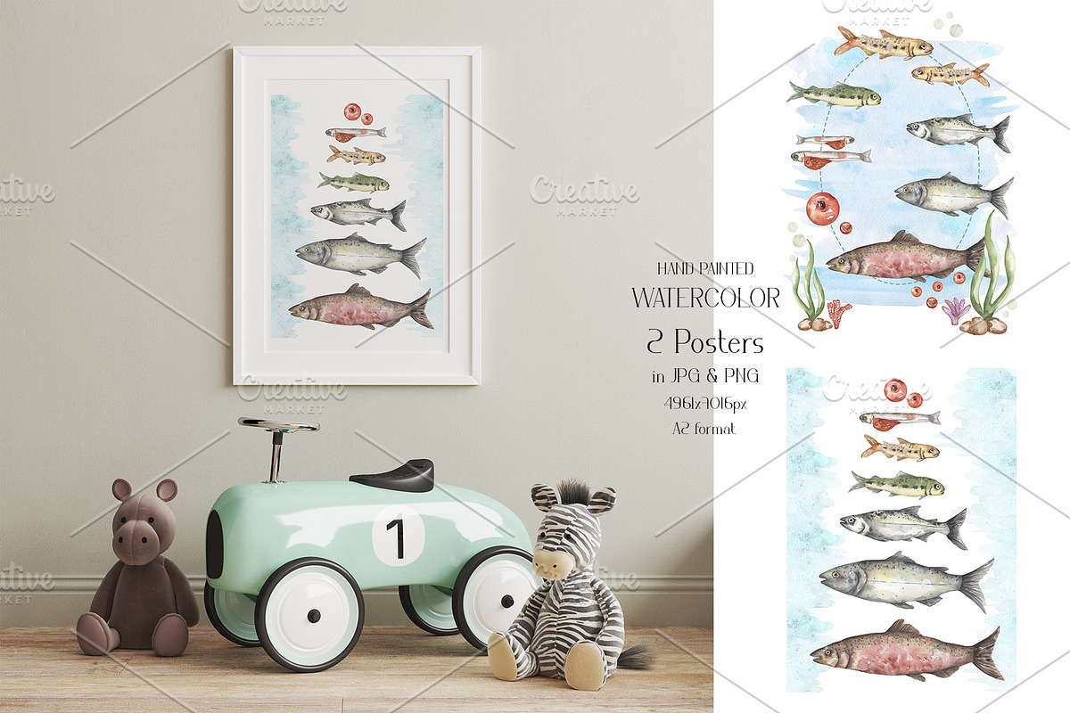 Life Cycle Watercolor Collection, an Education Illustration by MayaNavits (Photo 5 of 12)