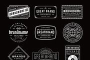 vintage logo, badge, insignia, label, a Branding & Logo Template by Brainware Graphic (Thumbnail 5 of 14)