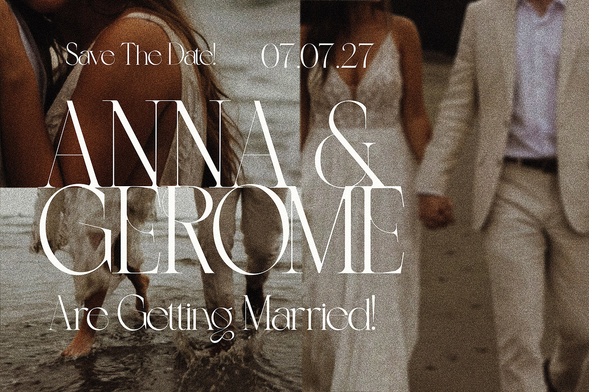 Timeless Romantic-Serif Wedding Font, a Serif Font by AndrewPixelType (Photo 8 of 9)