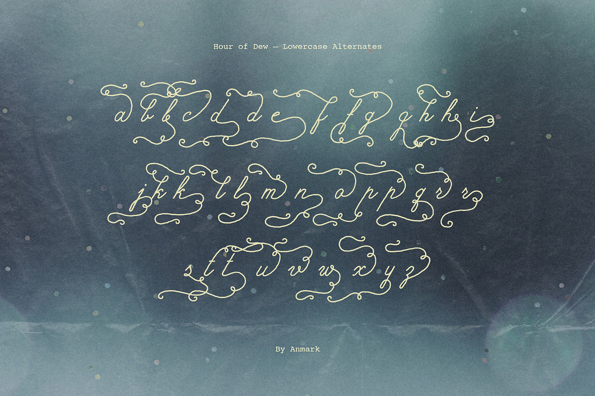 Hour of Dew | Romantic Swash Script, a Script Font by AnMark (Photo 9 of 17)