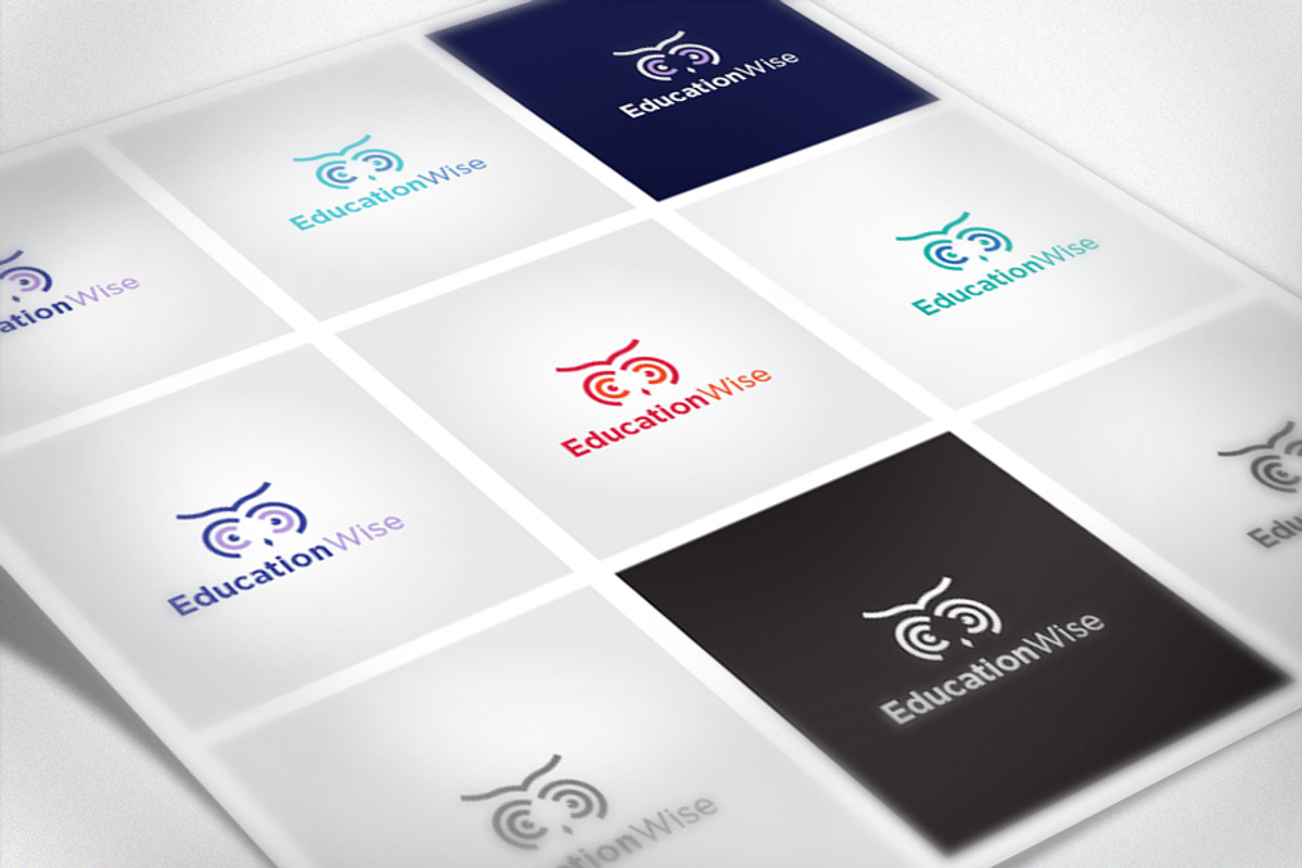 Education Wise, a Branding & Logo Template by Cre8iveSense (Photo 3 of 4)