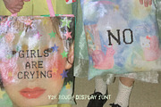 Bad Signal: Y2K Rough Display Font, a Sans Serif Font by Mneme (Thumbnail 5 of 9)