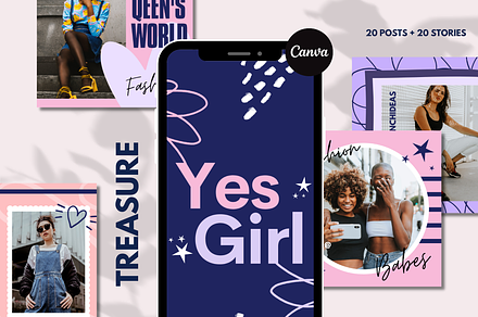 CANVA | Treasure Social Media Pack