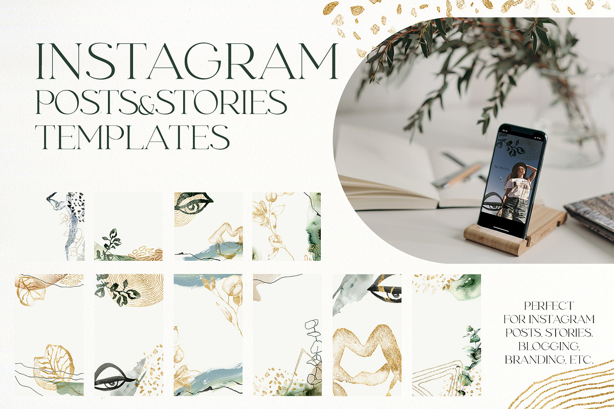 Eucalyptus watercolor leaves clipart, a Decorative Illustration by Yuliya Derbisheva (Photo 12 of 15)