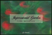 Impressionist Garden Floral Textures, a Background Graphic by lerinartstudio (Thumbnail 1 of 9)