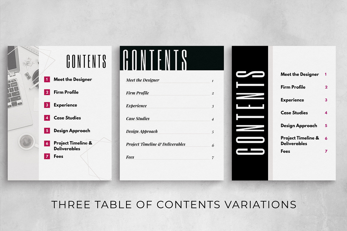 Canva Proposal Template | Runway Model preview 3
