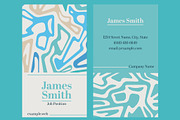 Contemporary Business Card, a Templates & Theme by studiogstock (Thumbnail 2 of 3)
