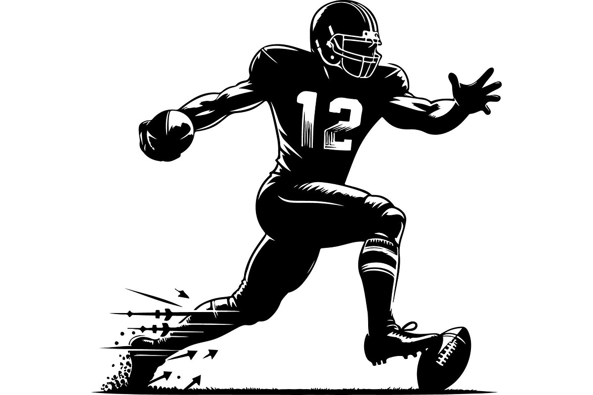 Black Football & Soccer SVG Bundle, an Object Graphic by jahid234 (Photo 5 of 13)