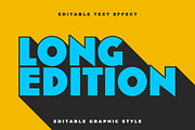 Bold Long Projection Text Effect, a Templates & Theme by studiogstock (Thumbnail 2 of 3)