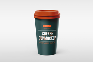 Coffee Takeaway Cup Mockup