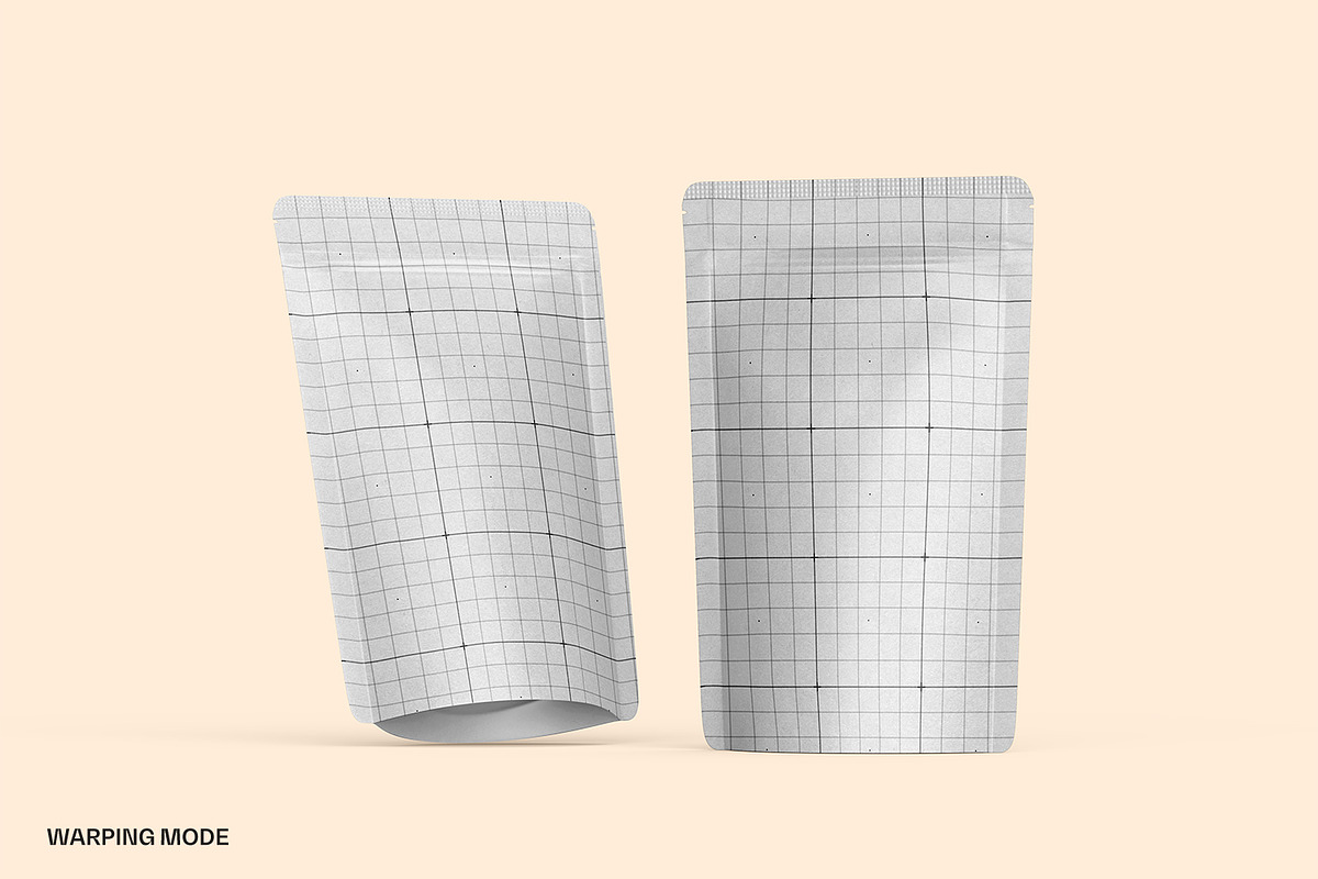 Kraft Paper Stand-Up Pouch Mockup, a Packaging Mockup by Ram Studio LLC (Photo 9 of 14)