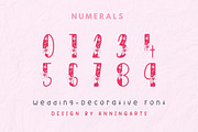 Wedding - Decorative Font, a Symbol Font by AnningArts (Thumbnail 9 of 9)