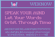 Twilight Zone font, a Sans Serif Font by weknow (Thumbnail 5 of 8)