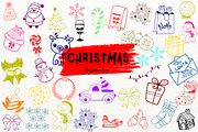 Pretty chrismas, a Symbol Font by Petal Pixels (Thumbnail 1 of 7)
