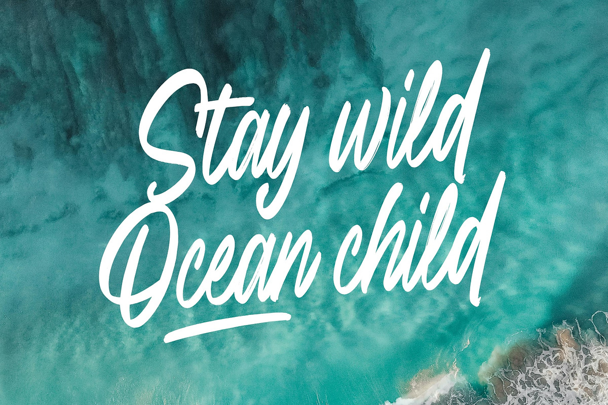 Sweet Cherice casual brush typeface, a Handwritten Font by Damarletter (Photo 6 of 6)
