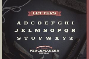 PEACEMAKER FONT SERIES