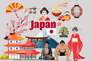 Japanese cultural elements, an Object Graphic by GreenStockPhotos (Thumbnail 1 of 7)