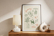 Seaside Lifestyle Illustrations, an Object Graphic by DesignThatMatters (Thumbnail 4 of 15)