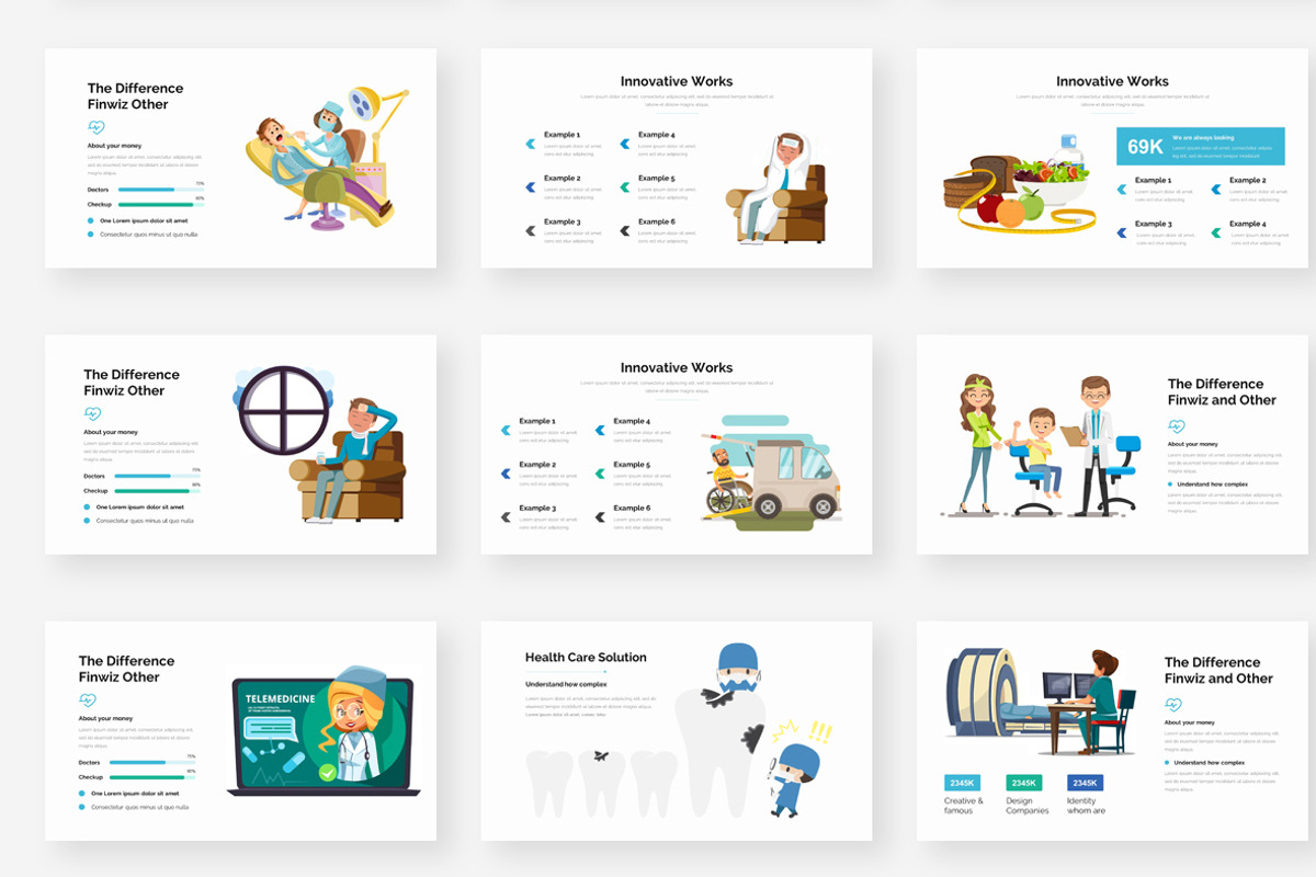Medical Clinic Doctor Powerpoint, a Presentation Template by One ...