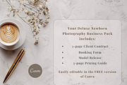 Newborn Photography Deluxe Bundle, a Templates & Theme by Princess & the Pea Design (Thumbnail 7 of 8)