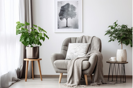 Comfortable armchair blanket, an Arts & Entertainment Photo by Ylivdesign