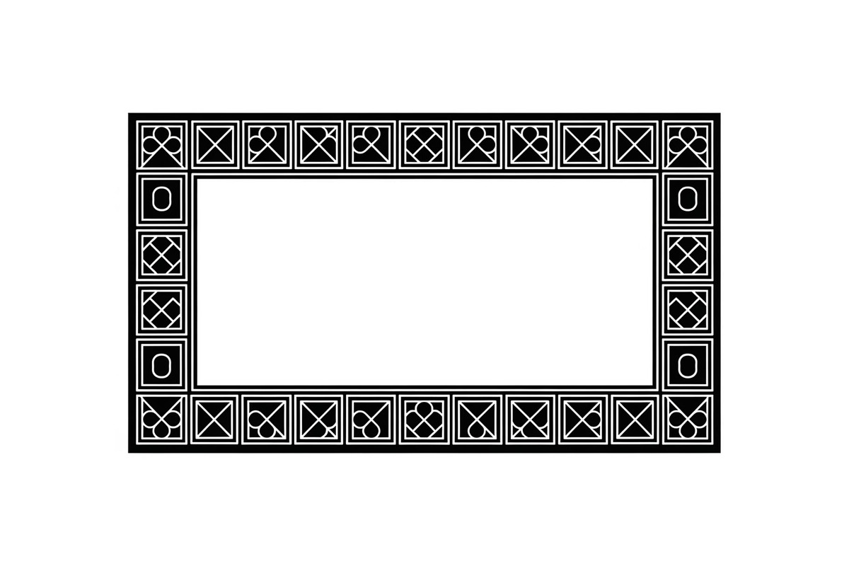 Geometric Border Frame Bundle, an Illustration by Designer_Momina (Photo 19 of 31)