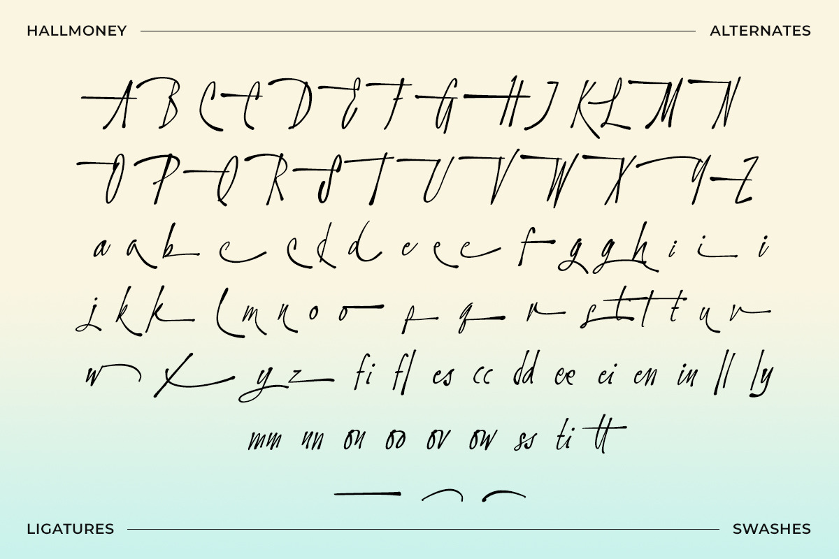 Aloniah - Handwritten Font, a Handwritten Font by Get Studio (Photo 13 of 14)