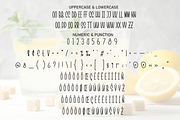 Sugar Lemonade | Script Font, a Script Font by Scratchones (Thumbnail 7 of 8)