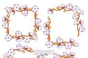Cotton & Swallow Seamless Patterns, a Decorative Illustration by Liiafis (Thumbnail 12 of 16)