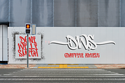 Urban Slash - Graffity Font, a Blackletter Font by Sronstudio (Thumbnail 7 of 15)