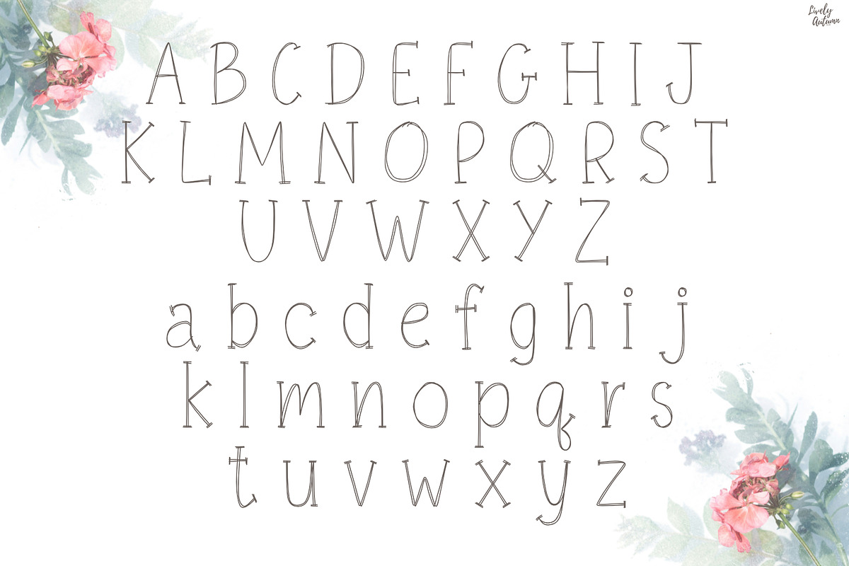 Memo | Serif handwriting font, a Handwritten Font by LivelyAutumn11.11 (Photo 2 of 5)